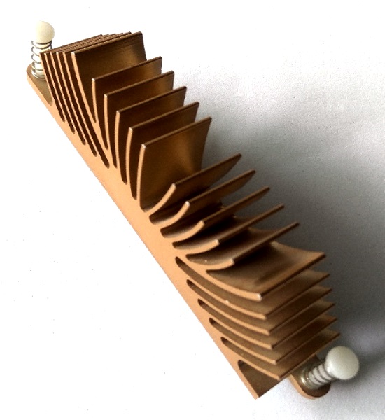 主機板南北橋散熱片-R3017A01 - 擠型類散熱產品 散熱產品